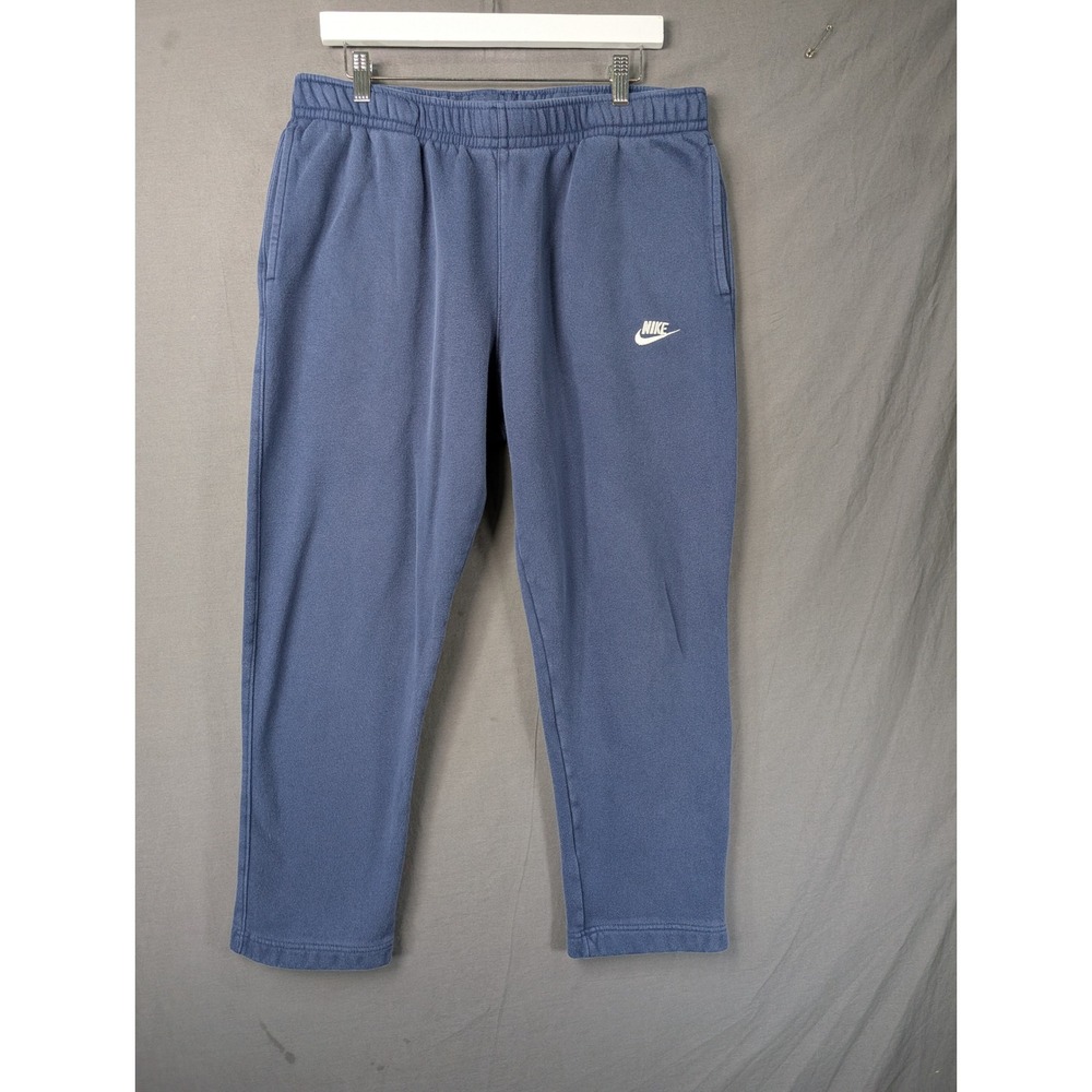 Nike‎ Mens Sportswear Club Fleece Joggers Blue XL Sweatpants 6740